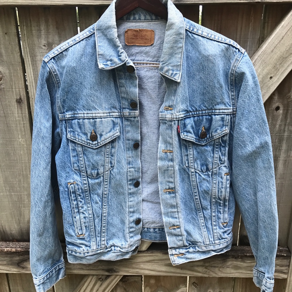 😲 VINTAGE LEVIS Strauss Trucker   Jean Jacket! 🔥